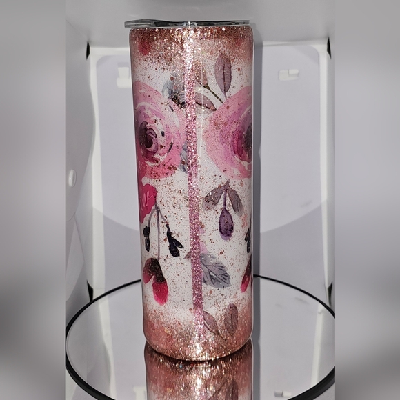 HANDMADE "SPARKLE & SHINE" TUMBLER!! 🩷❤️ - Picture 2 of 5